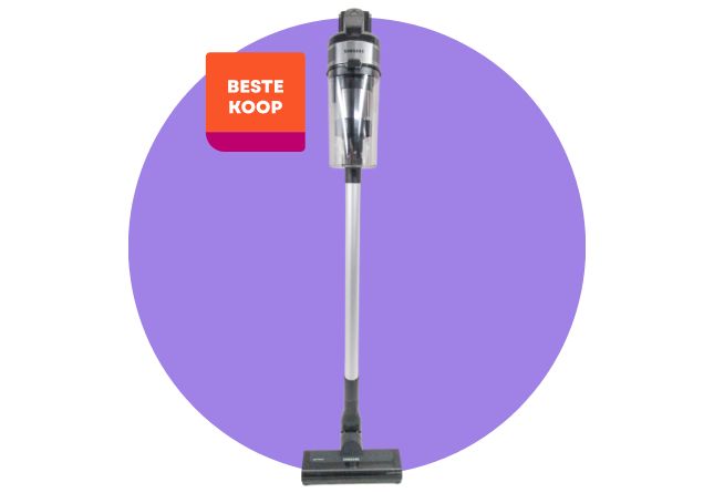 Steelstofzuiger SAMSUNG VS15A60AGR5 Jet 65 Pet Beste koop bij Testaankoop